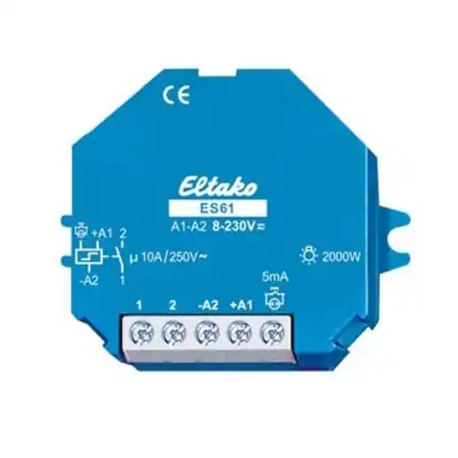 Relais Bistabil 12V 24V 230V Stromstoss 1-EIN bis 10A 250V Eltako Echt