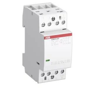 Weltweiter Versand Relais Schütz 230V Spule 4xEIN Hutschiene 4x25A ABB ESB