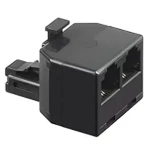 Geprüft RJ11 Y-Adapter RJ11 Adapter 1x RJ11 Stecker auf 2x RJ11 Buchse