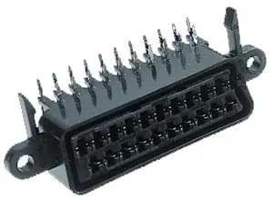 SCART 21pol Printbuchse für Printmontage 90grad gewinkelt Kostenloser Versand