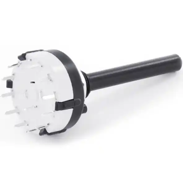 Schalter Drehschalter 12-stufig 1xSchaltkontakt 6mm Lötpin Sichere Zahlung