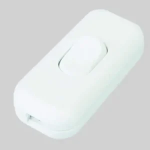 Mega-Angebot Schalter Schnurschalter 2A 250V 1polig Weiss