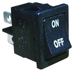 Schalter Wippschalter 15x21mm Ein-Aus 2polig=4Kontakte 250V 3A Schwarz Netzschalter Ausverkauf