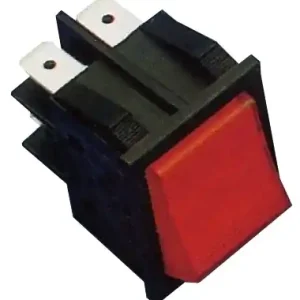 Schalter Wippschalter 25x32mm Netzschalter ohne Beleuchtung Geprüft