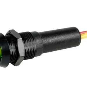 Signallampe 12V LED Grün in schwarzer 10mm Fassung Mega-Angebot