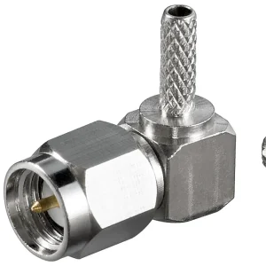 SMA Stecker gewinkelt zu RG174 Crimpversion Rabatt
