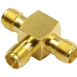 Mengenrabatt SMA T-Stück 3x Kupplung vergoldet J01155A0011
