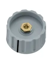 Top-Angebot Spannzangenknopf 36mm mit Strich --Grau--