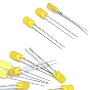 Solange Der Vorrat Reicht Symbol LED 5x2,5mm Gelb rechteckig zB für Balkenanzeige VU-Meter usw