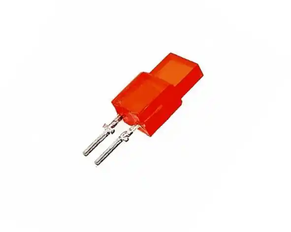 Symbol LED 5x2mm Rot rechteckig Balkenanzeige Geld-Zurück-Garantie