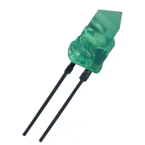Symbol LED dreieckig 4x4x4mm Grün diffus Echt