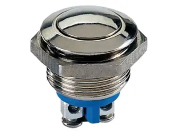 Taster Vollmetall 22mm runder Kopf in Edelstahl IP65 Klingelknopf Bestseller