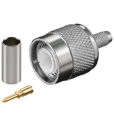 Top-Qualität TNC Stecker Crimp für RG58 RG58A RG141 RG303 Koax