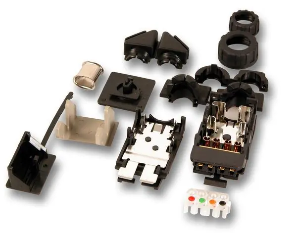 Token-Ring Stecker IVS200 gerade Beige Top-Qualität