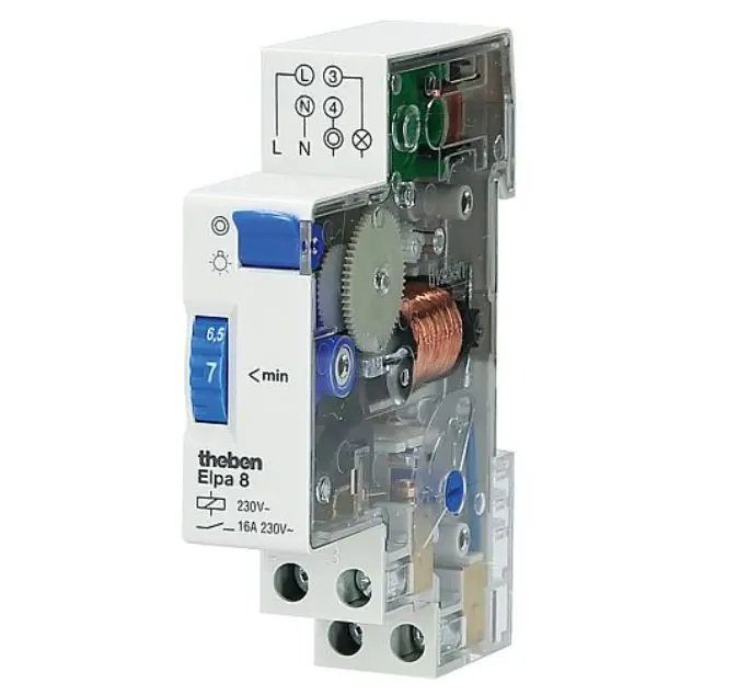 Treppen Lichtautomat 230V 1-7min Treppenlicht Automat Highlight