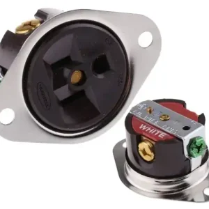 Solange Der Vorrat Reicht USA Steckdose 3pol NEMA 5-15R US Einbaudose Panel Mount