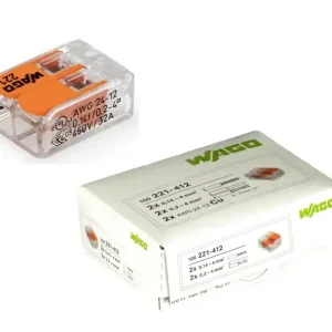 Online Kaufen WAGO Klemme 2-Leiter COMPACT 100er-Pack Kabelverbinder Leiterklemme