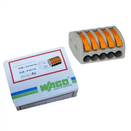 WAGO Klemme 5-Leiter 40er-Pack Geld-Zurück-Garantie