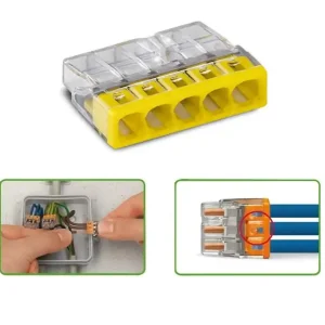 Angebot WAGO Klemme 5-Leiter Steckklemme 100er-Pack