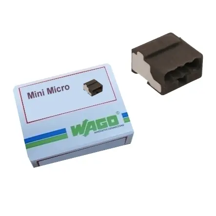 WAGO Mini Klemme 4pol 100er-Pack Schwachstrom Steckklemme Online Kaufen