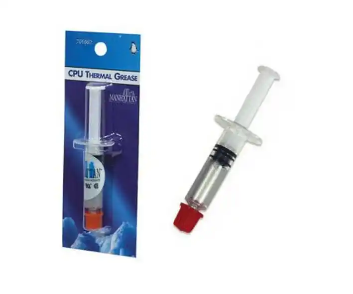 Wärmeleitpaste 1,5g Spritze Universal Silberfarben Weltweiter Versand