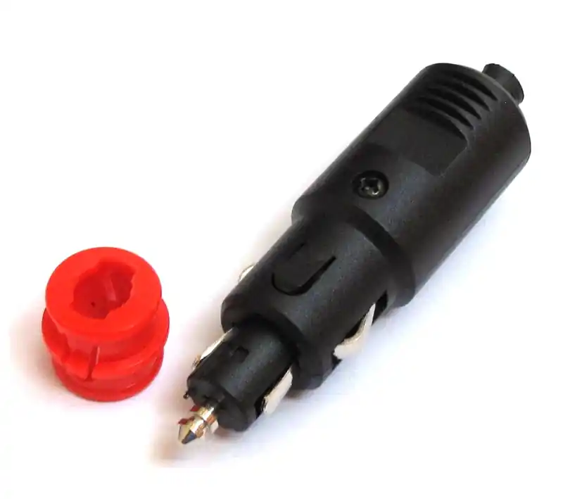 Markenware Zigarettenanzünder bzw KFZ Stecker mit 8A Sicherung Schraubkontakte