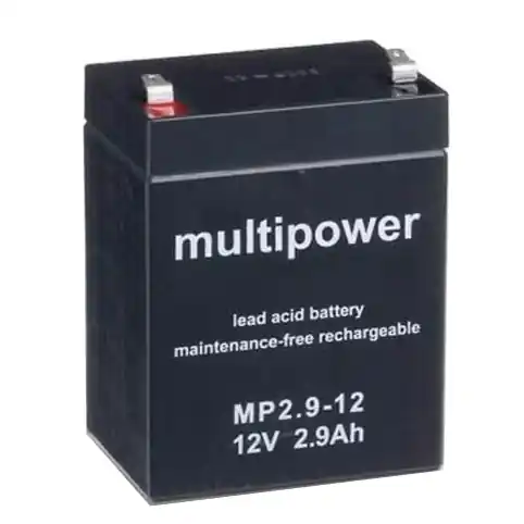 Mega-Angebot 12V Bleiakku 12V 2,9Ah 99x59x79mm
