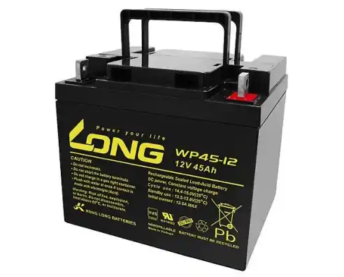 12V Bleiakku 12V 45Ah OEM WP 198x171x166mm Querloch Kostenfreie Lieferung