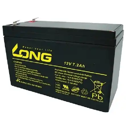 12V Bleiakku 12V 7,2Ah 151x94x65mm Kontakte 6,3mm Mega-Angebot