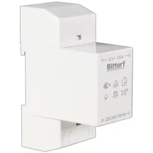 Gratis Versand 12V Klingeltrafo Hutschiene 12VAC 18Watt 1,5A Hutschienentrafo