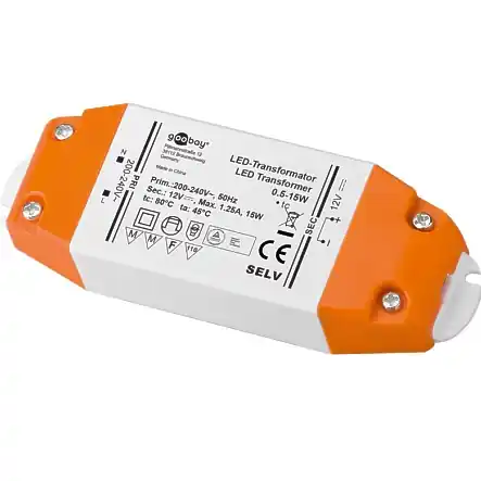 Nur Für Kurze Zeit 12V LED Netzteil 12V 15W flacher LED Trafo LED Konverter SELV