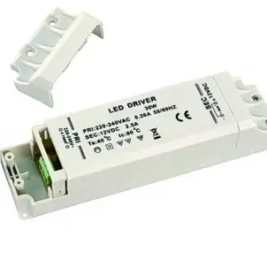 12V LED Netzteil 12V 30W flacher LED Trafo LED Konverter Mega-Angebot