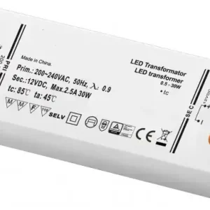 12V LED Netzteil 12V 30W flacher LED Trafo LED Konverter SELV Jetzt Kaufen