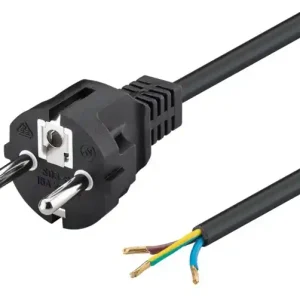 Jetzt Bestellen 1,5m Netzkabel 3pol Schutzkontakt auf offenes Ende 3x0,75qmm