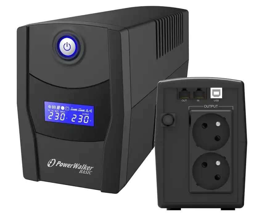 1000VA USV 230V Notstromversorgung mit Akku und LCD-Display Weltweiter Versand