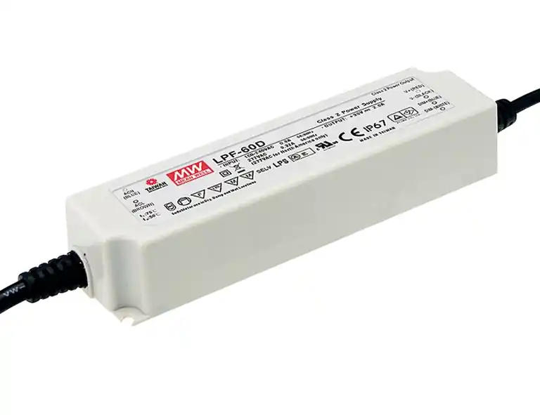 Exklusiv 12V LED Netzteil 12V 60W 5A IP67 Indoor Oudoor SELV Dimmer 0-10V CC-Treiber
