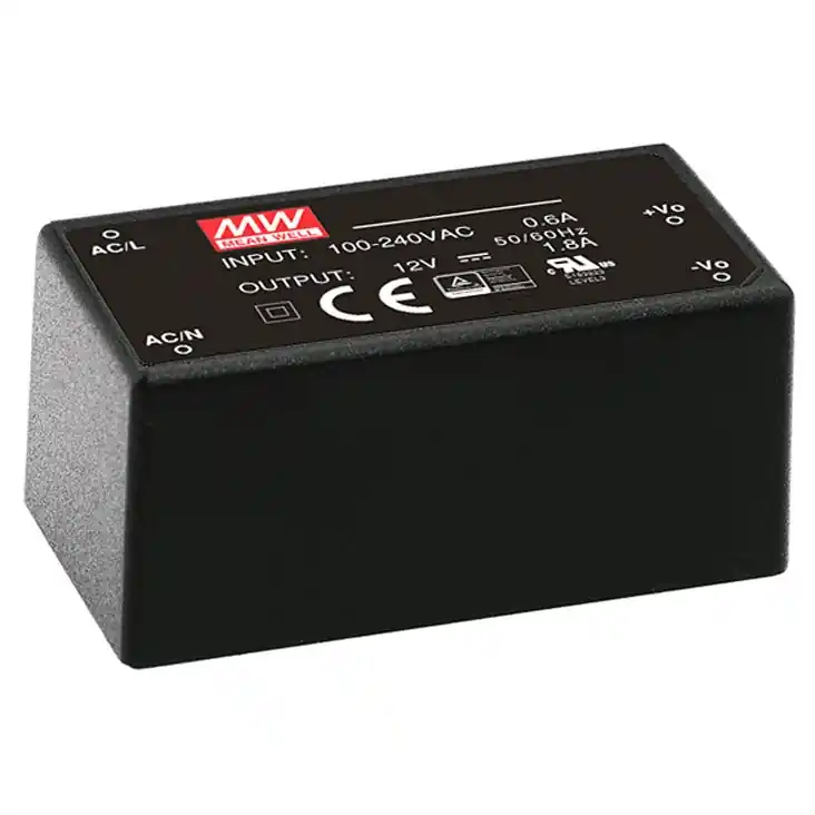 12V Netzteil 12V 1,8A 22W Mini Netzteil für Platineneinbau 230VAC 53x27x24mm Top-Angebot