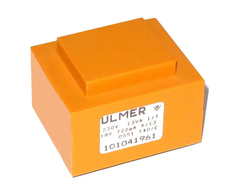 18V Trafo 18V 13VA 722mA Flachtrafo 101041961 ohne Laschen Im Trend