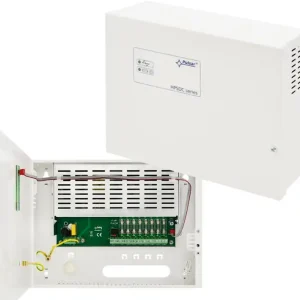 Highlight 12V Netzteil 12V im Wandgehäuse 8x 12V 1A Kameranetzteil Alarmtechnik mit Status-LEDs und Ausfallrelais