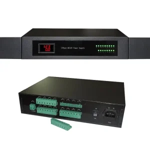 12VDC Netzteil 12V 240W 20A 19zoll Netzteil 1,5HE Eingang 230V 16x2A 1x4A Top-Qualität