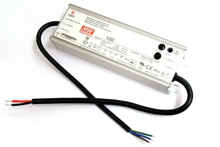 24V Netzteil 24V 120W 5A IP65 Outdoor ALU Gehäuse Spannung nachstellbar 22-27V Mengenrabatt