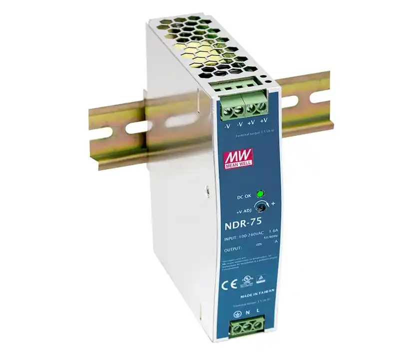 Schnäppchen 24V Netzteil 24V 75W 3,2A für DIN Hutschiene INP90-264V NDR75