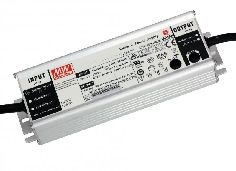 Limited Edition 24V Netzteil 24V 80W 3,4A IP65 Indoor Outdoor 24V LED Netzteil Spannug nachstellbar