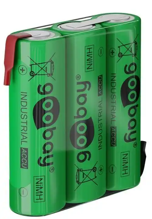 Sichere Zahlung 3,6V Akku 2100mAh NiMH AA Mignon mit Lötfahnen