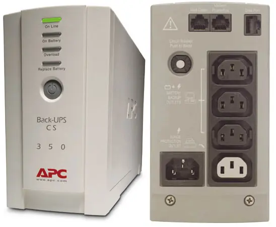 350VA USV 230V Notstromversorgung mit Akkus APC Highlight