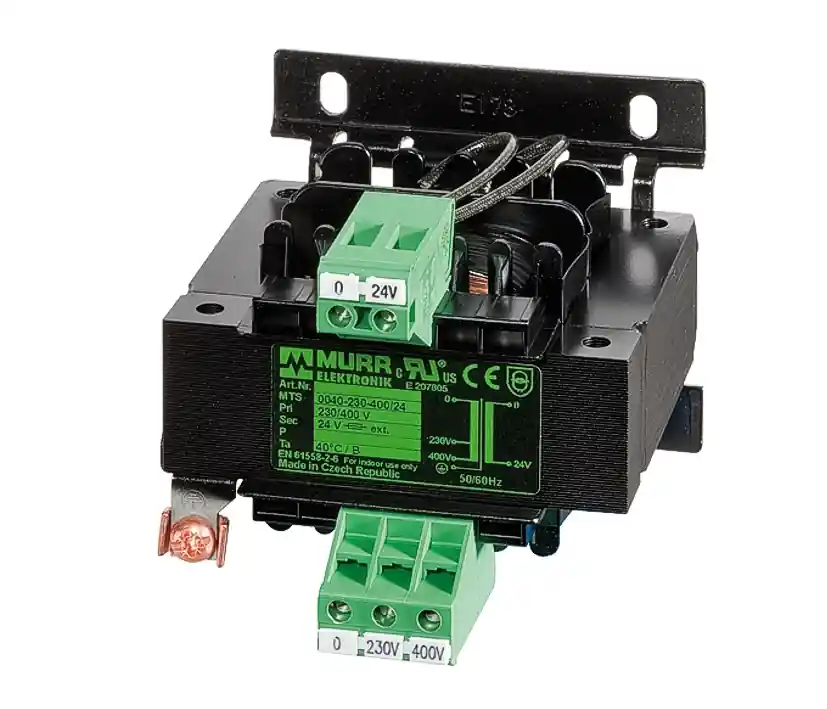 24V Trafo 63VA 230/400Vac auf 24VAC Schraubklemme Markenware