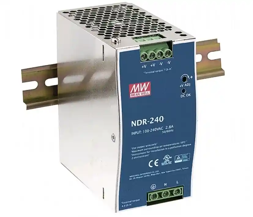 Begrenztes Angebot 48V Netzteil 240W max 5A für DIN Hutschiene In 85-264V NDR240