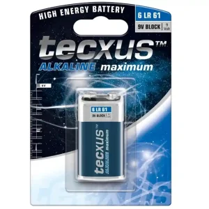 9V Batterie Blue Alkaline 6LR61 9Volt Blockbatterie Geprüft