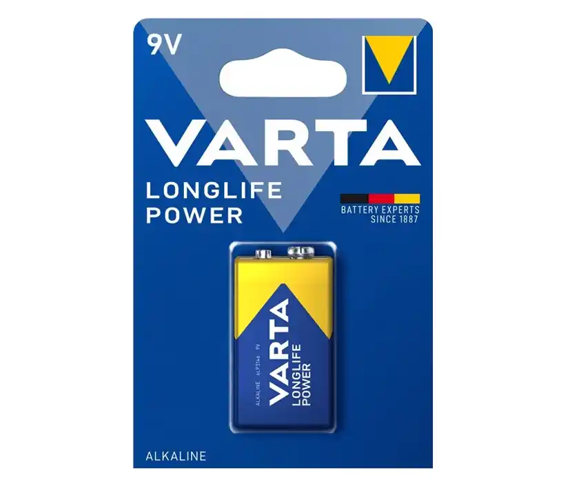 Finale Aktion 9V Batterie Varta Blue Alkaline 6LR61 9V Block