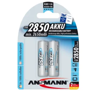 AA Mignon Akku 2850mA NiMH Digital und Photo 2er Pack Super-Preis